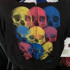 KR3W Original ZIP up Hoodie  SZ: XL